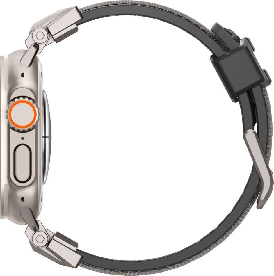 Rrip ore Apple Spigen DuraPro Armor, për Apple Watch 49mm 46mm 45mm 44mm, gri
