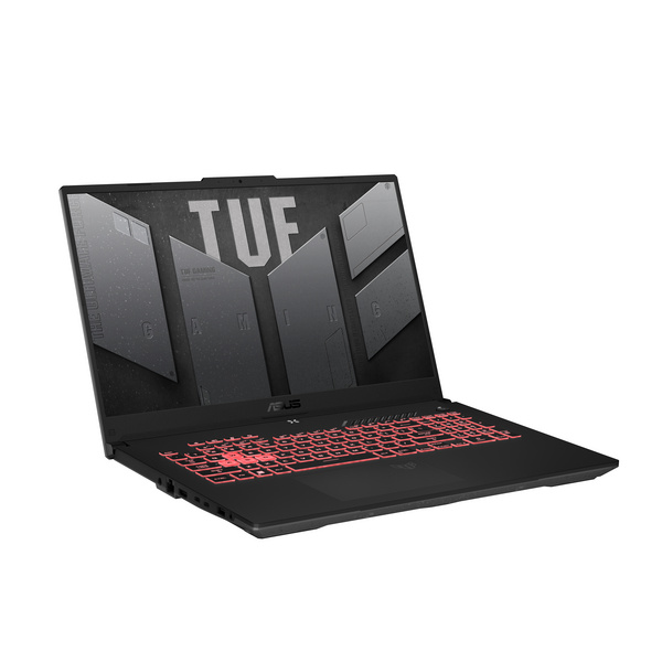 Laptop ASUS TUF Gaming A17 FA707RE-HX010W, 17.3'', AMD Ryzen 7, 16 GB RAM, 512 GB SSD, NVIDIA GeForce RTX 3050 Ti, i zi-hirtë
