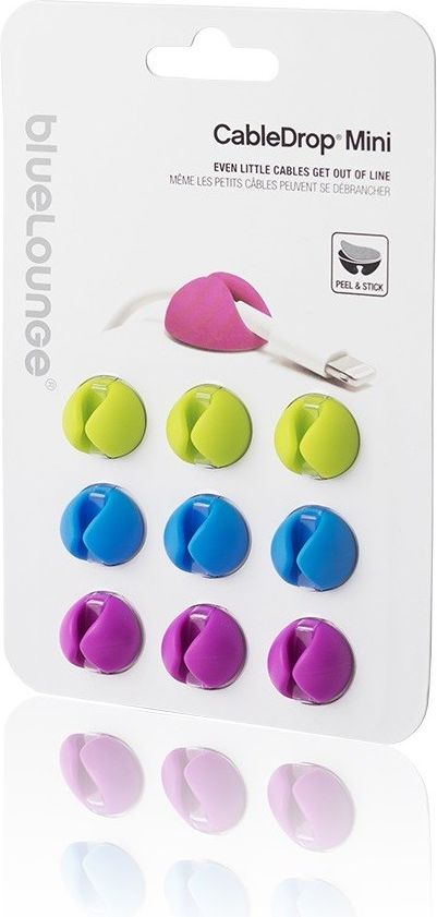 Set menaxhues për kabllo BlueLounge CableDrop Mini, 9 copë