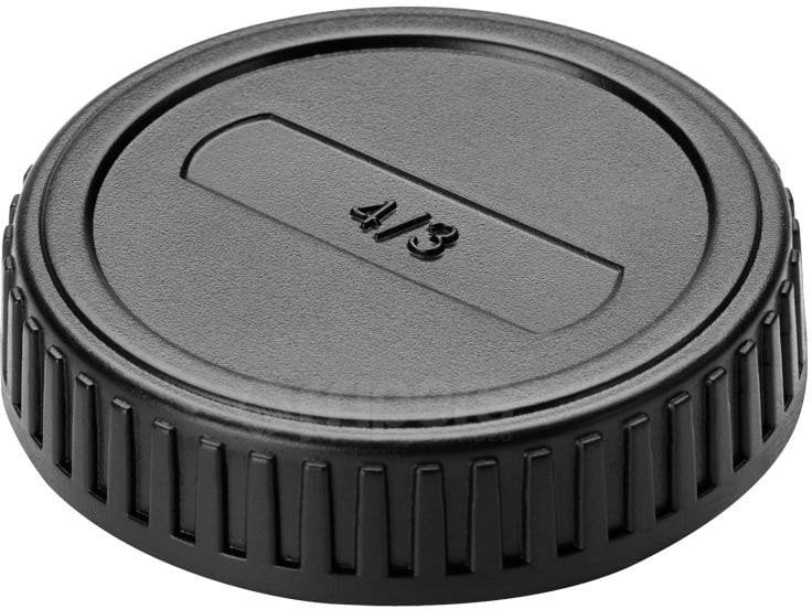 Kapak i pasëm për objektiv JJC L-R5R, për bajonetë 4/3 Olympus Panasonic Leica, i zi