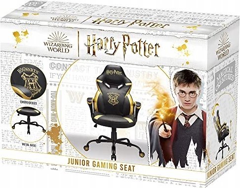 Karrige gaming Subsonic Harry Potter Junior, ergonomike, e zezë