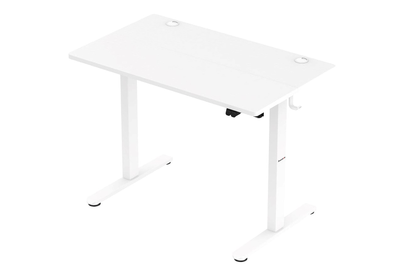 Tavolinë elektrike Huzaro Hero 7.9, 100 x 60 cm, lartësi e rregullueshme, e bardhë