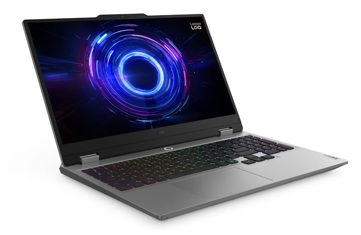 Laptop Lenovo LOQ 15IRX10, 15.6", Intel Core i7-13700HX, 16GB RAM, NVIDIA GeForce RTX 5060 8GB GDDR7, i hirtë