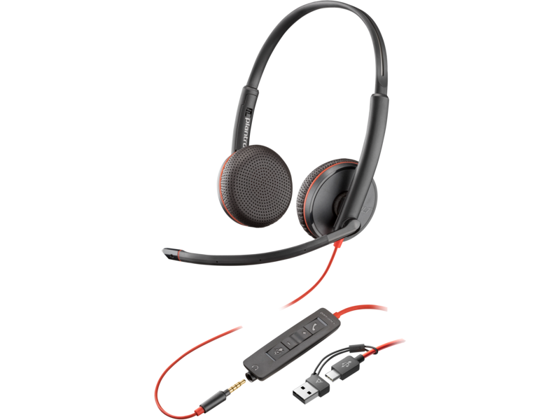 Kufje HP Poly Headset Blackwire 3225