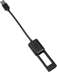 Kabllo USB A në USB C Targus, 10 cm, USB 3.0, e zezë