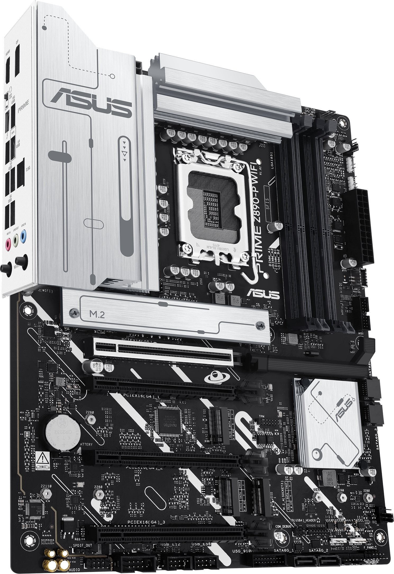 Pllakë amë ASUS PRIME Z890 P WIFI, Intel Z890, LGA1851, ATX