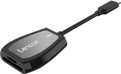 Lexues i kartës së memories Lexar USB-C 3.2 Gen 1 (LRW470U-RNHNG), i hirtë