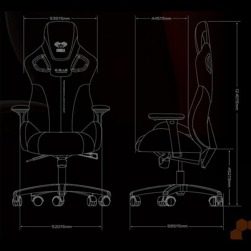 Karrige gaming E-Blue Cobra EEC303. e kaltër