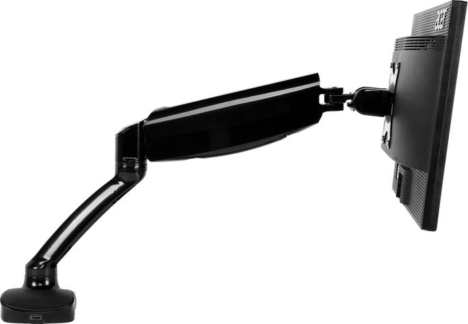 Mbajtëse tavoline për monitor Reflecta FLEXO DeskPro 27-1010 L, 10"-27", VESA 75x75 100x100, me altoparlant