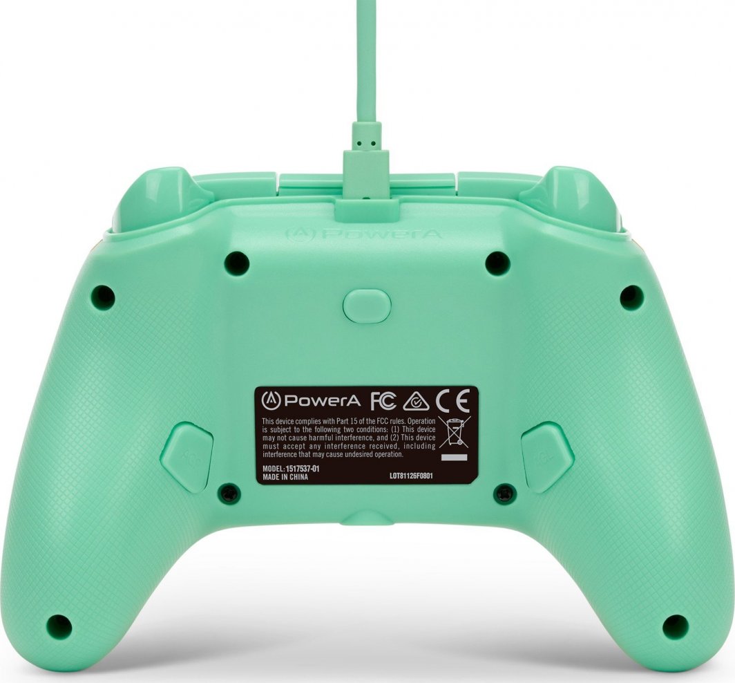 Kontroller PowerA Xbox Enhanced Cuphead, me kabllo, i verdhë