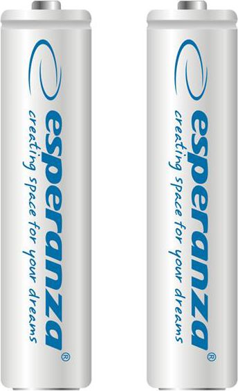 Bateri AAA Esperanza EZA101W, 1.2 V, 1000 mAh, set 2 copë, e bardhë