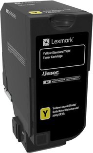 Toner Lexmark 74C0S40, i verdhë, 7000 faqe