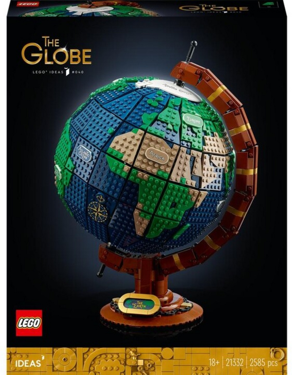 Set LEGO Ideas 21332 Globe, 2585 pjesë