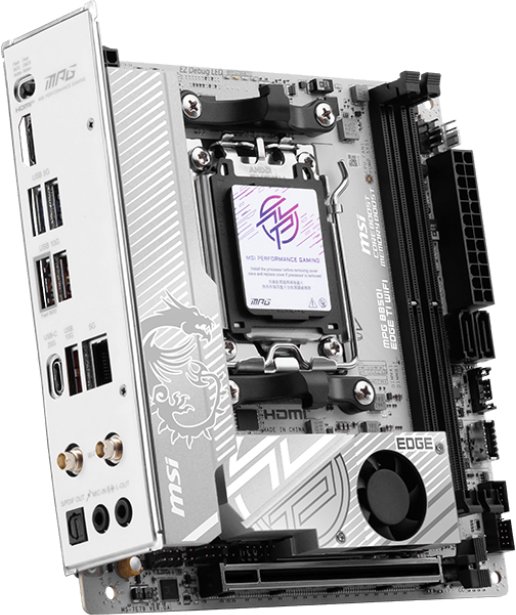 Pllakë amë MSI B850I Edge Ti WiFi, AMD B850, Socket AM5, Mini ITX
