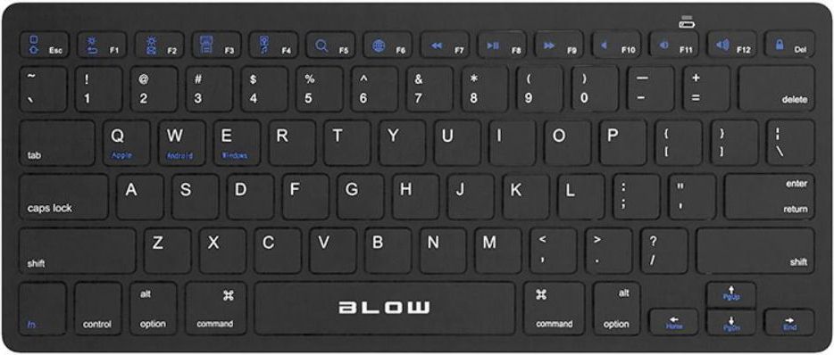 Tastierë Blow BK100, wireless, US, e zezë