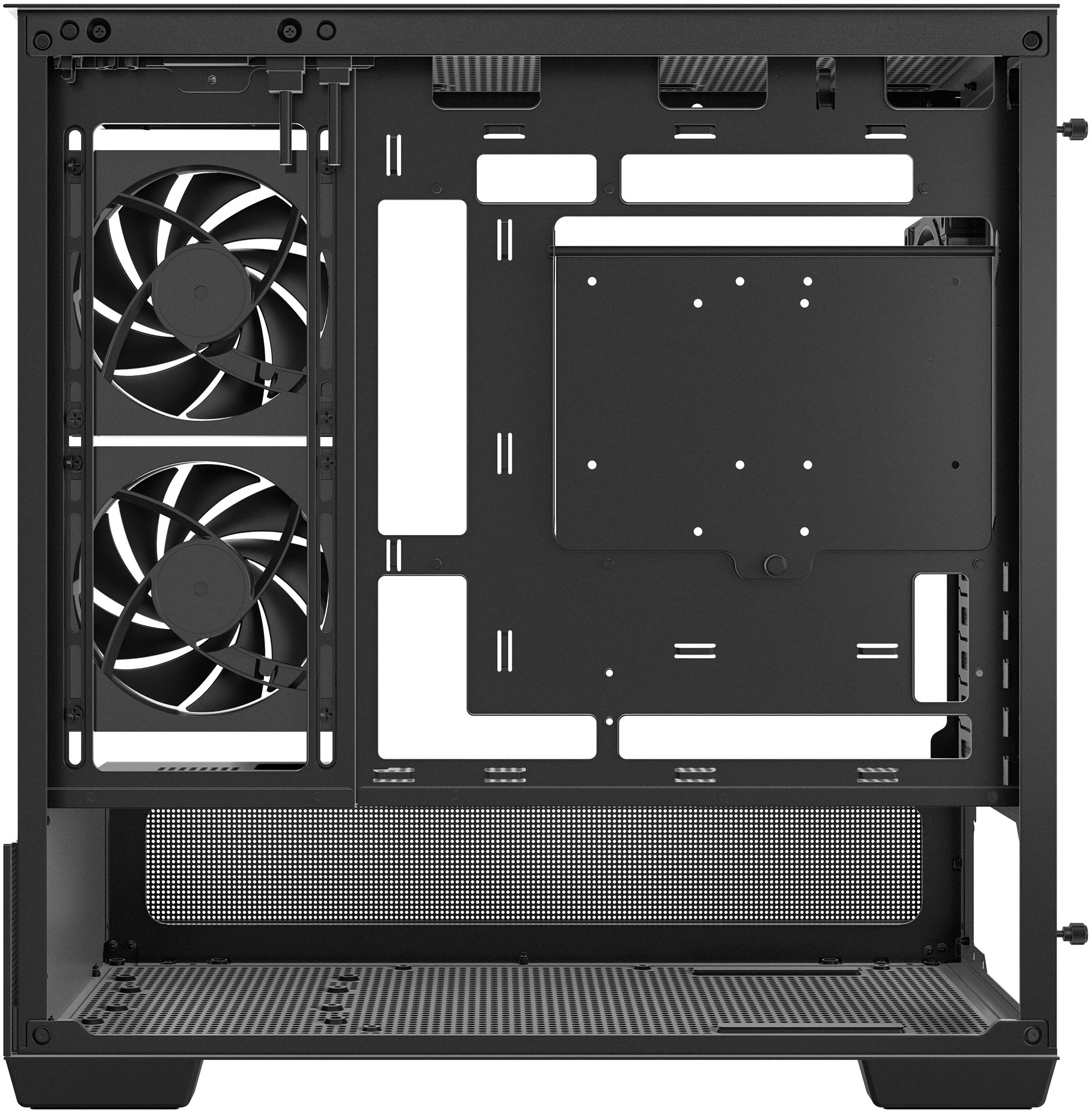 Kornizë gaming DeepCool CG380 3F, Micro ATX, 3 ventilatorë ARGB, e zezë