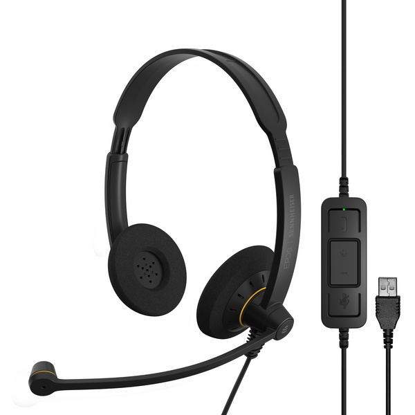 Kufje EPOS IMPACT SC 60 USB ML, të zeza