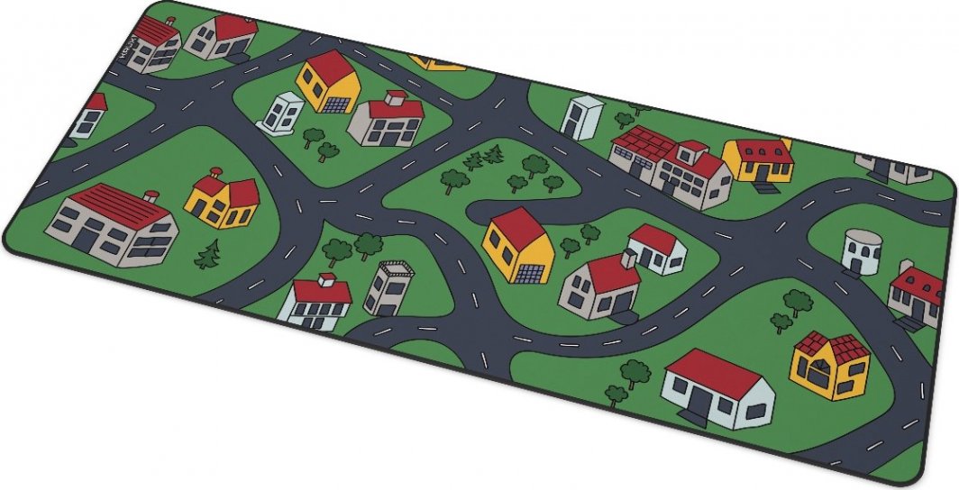 Mauspad Krux Space City , XXL, shumëngjyrësh