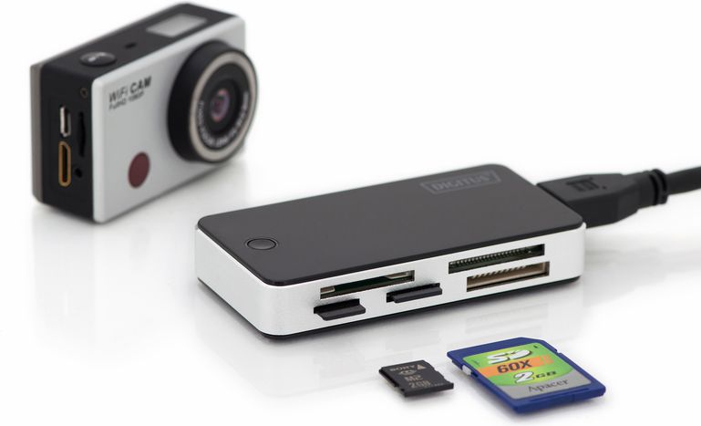 Lexues kartele Digitus USB 3.0 DA-70330-1, all in one, i zi
