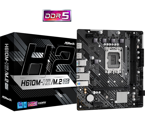 Pllaka amë ASRock H610M-H2/M.2 D5