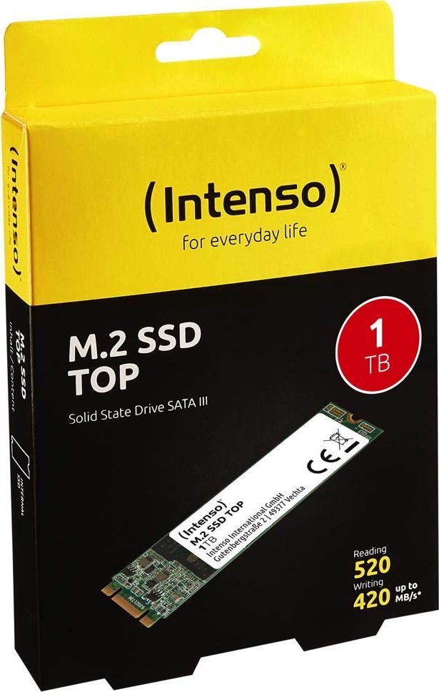 Disk SSD Intenso, 1TB, M.2 2280 SATA III