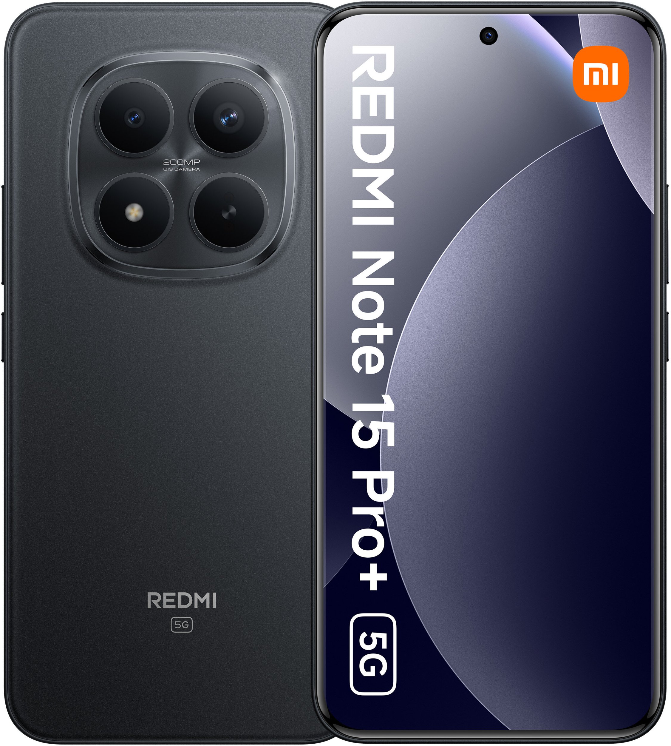 Телефон Xiaomi Redmi Note 15 Pro Plus 5G, 6.83\" AMOLED, 8GB 256GB, црн