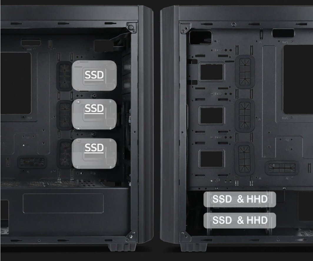 Kasë Gembird Fornax K500, Midi Tower