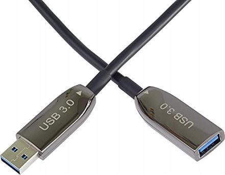 Kabllo zgjatuese PremiumCord USB 3.2 Gen 1, 10m, USB A mashkull në USB A femër, e zezë
