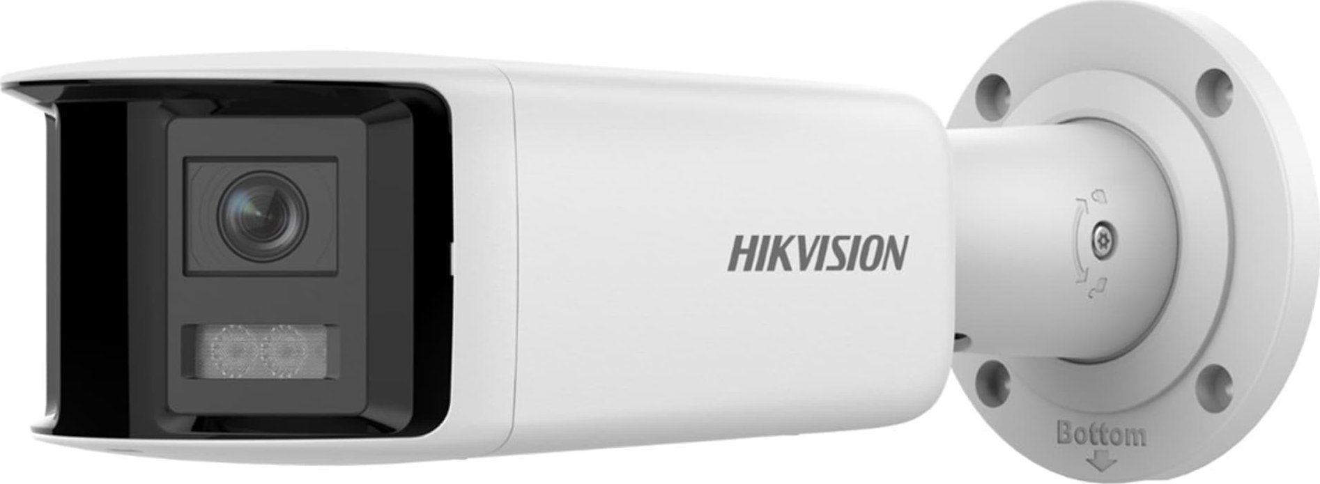 Камера за безбедност Хиквижн АкуСенс DS-2CD2T66G2P-ISU/SL, 6MP, WDR 120 dB, бела