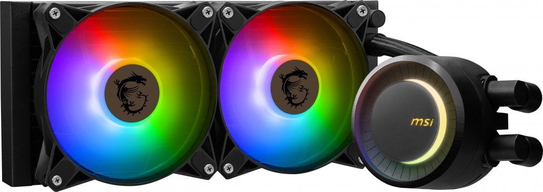 Ftohëse me ujë MSI MAG CoreLiquid E240 (306-7ZW5E17-C24), 240mm, ARGB, e zezë