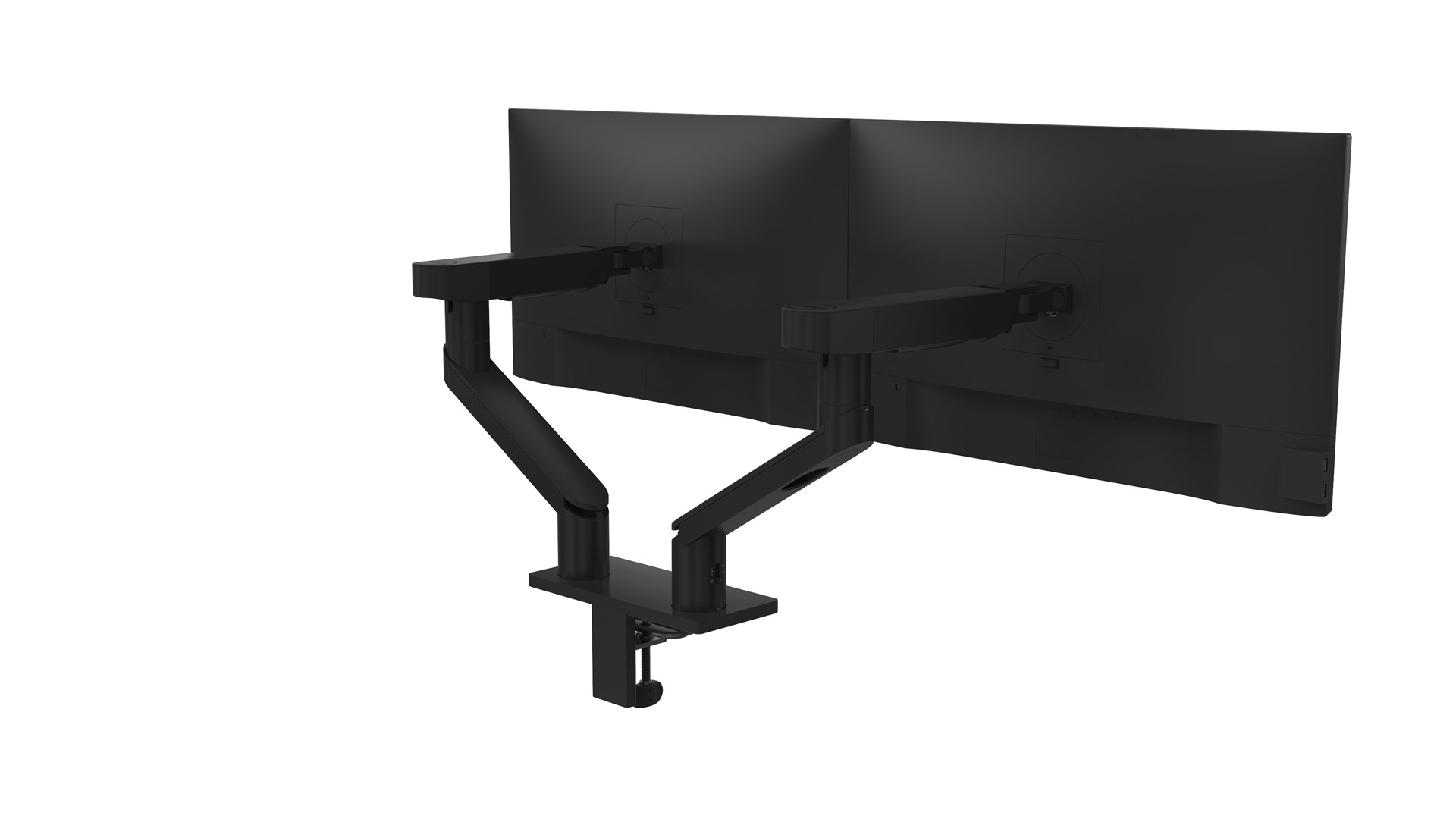 Standi për dy monitorë Dell 482-BBDL, 19"–38", VESA 100x100, deri 10 kg, i zi