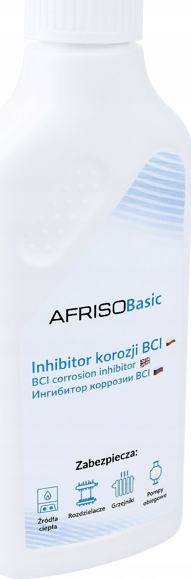 Inhibitor korrozioni për ngrohje Afriso BCI, për instalime qendrore, 500ml