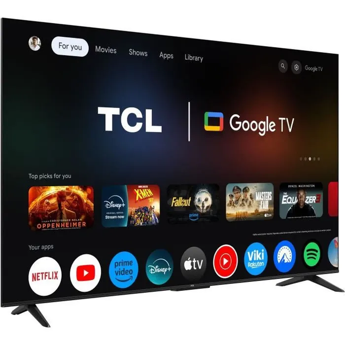 Televizor LED TCL 65P6K, 65", 4K UHD, i zi