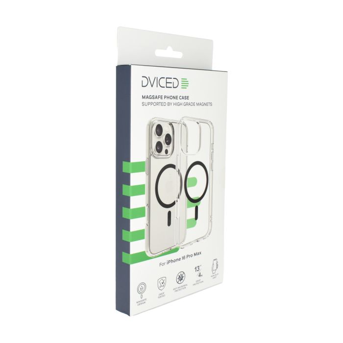 Dviced MagSafe iPhone 16 Pro Max Smoke Case, Black