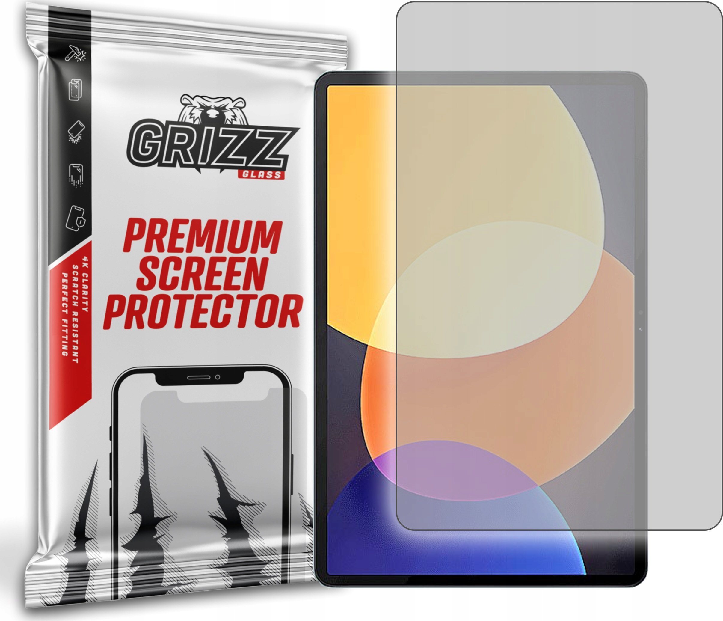 Mbrojtëse ekrani GrizzGlass PaperScreen për Xiaomi Pad 5 Pro, matte, transparente