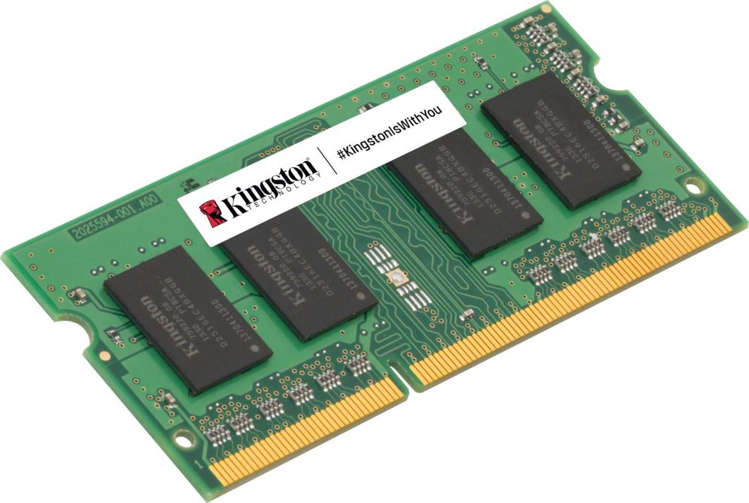 Оперативна меморија за лаптоп, Kingston ValueRAM, 4GB DDR3, 1600 MHz, CL11, 1,5V, црна