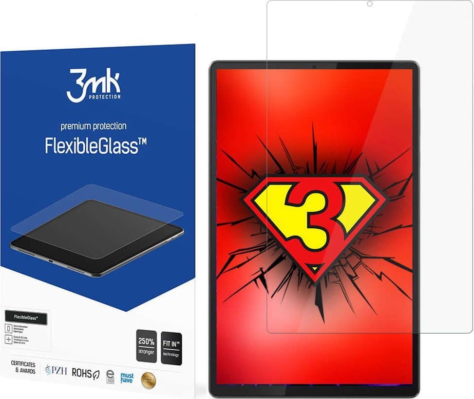 Xham mbrojtës 3MK FlexibleGlass për Lenovo Tab M10 Plus 2nd Gen 10.3", hibrid, transparent