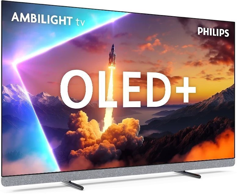 Televizor OLED Philips 55OLED910/12, 55", 4K Ultra HD, Google TV, Ambilight