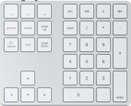 Satechi Bluetooth проширена нумеричка тастатура за Mac, Silver