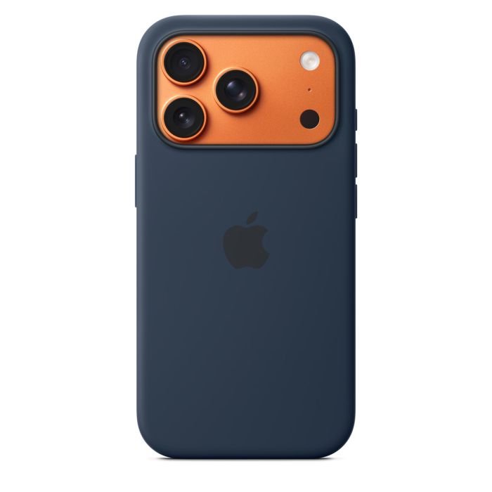 Apple iPhone 17 Pro Silicone Case with MagSafe, Midnight 3