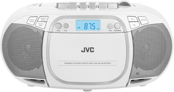 Radio JVC RC-E451W, e bardhë