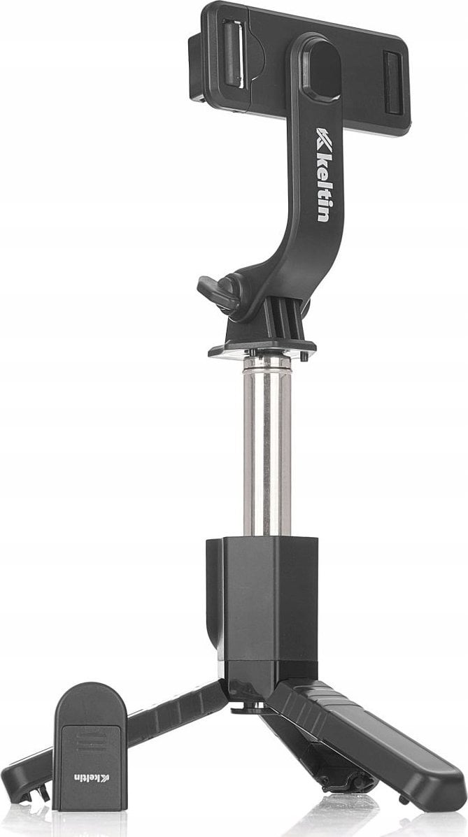 Selfie stick tripod me telekomandë Bluetooth K02200, universal, i zi