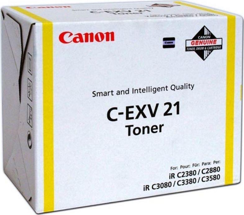 Ngjyrë Canon C-EXV21 (CF2801B002), e verdhë