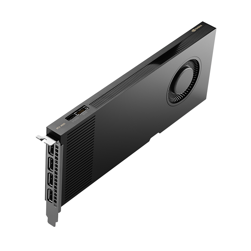 Kartë grafike PNY NVIDIA RTX 4000 Ada Generation, 20GB GDDR6, PCIe 4.0, e zezë