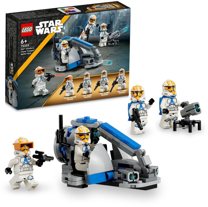 Set LEGO® Star Wars™ 75359 332nd Legion Ahsoka Clone Trooper Battle Pack