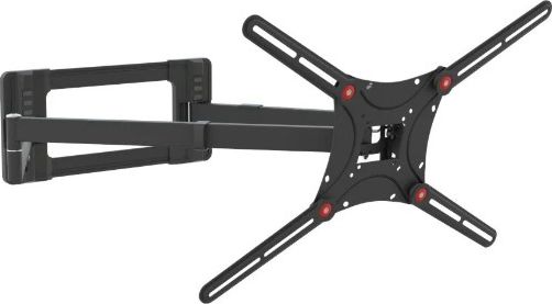 Mbajtëse murale për TV Barkan BM464XL, krah i dyfishtë, 13" 80", e zezë