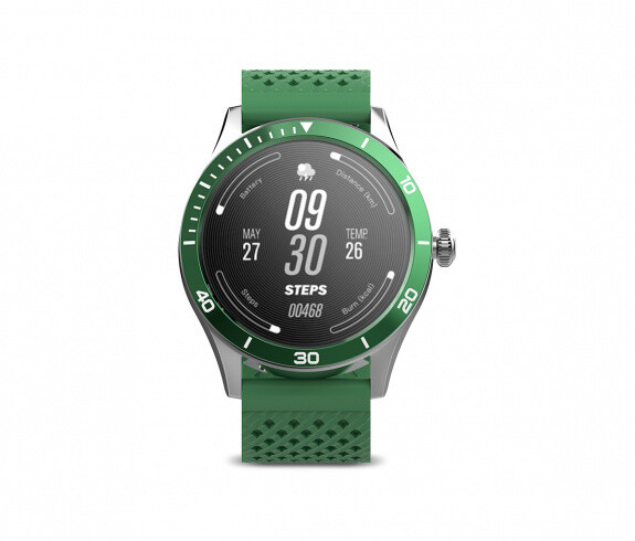 Orë smart Forever Icon v2 AW-110 AMOLED, e gjelbërt