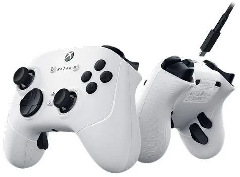 Gamepad Razer Wolverine V3 Tournament Edition, USB, për PC dhe Xbox Series X S, i bardhë