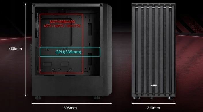 Kasë ADATA XPG Valor Storm, Midi Tower