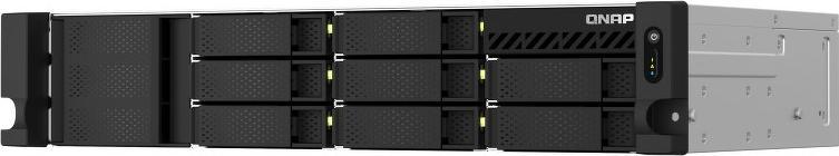 Server skedarësh Qnap TS-873AeU-4G, 8 slote disqesh, 2U rackmount, i zi